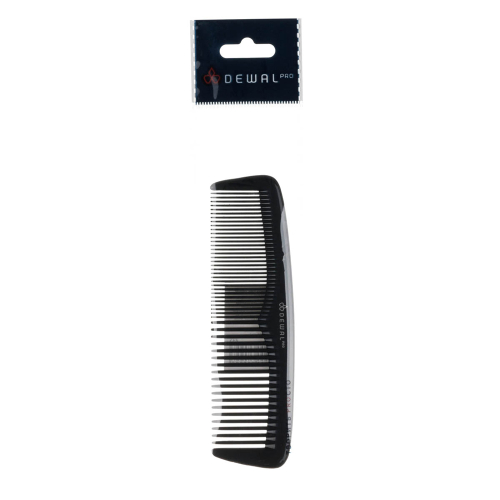 Pocket comb "ECONOMY" DEWAL CO-6031 black